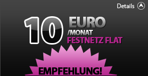 10 Euro Festnetz Flat